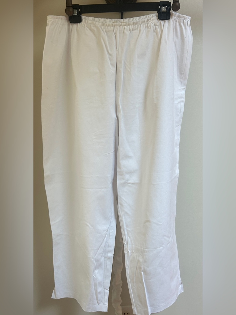 Eileen Fisher White Dress Pants - Straight Leg